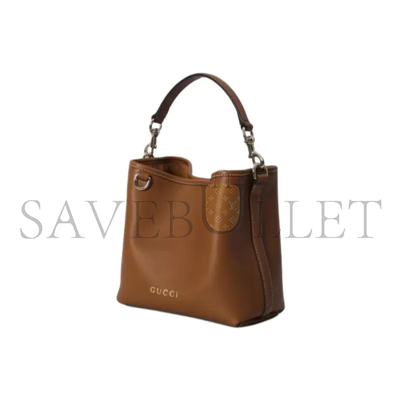 G*u*i gg emblem small bucket bag 815118 (19*18*11cm)